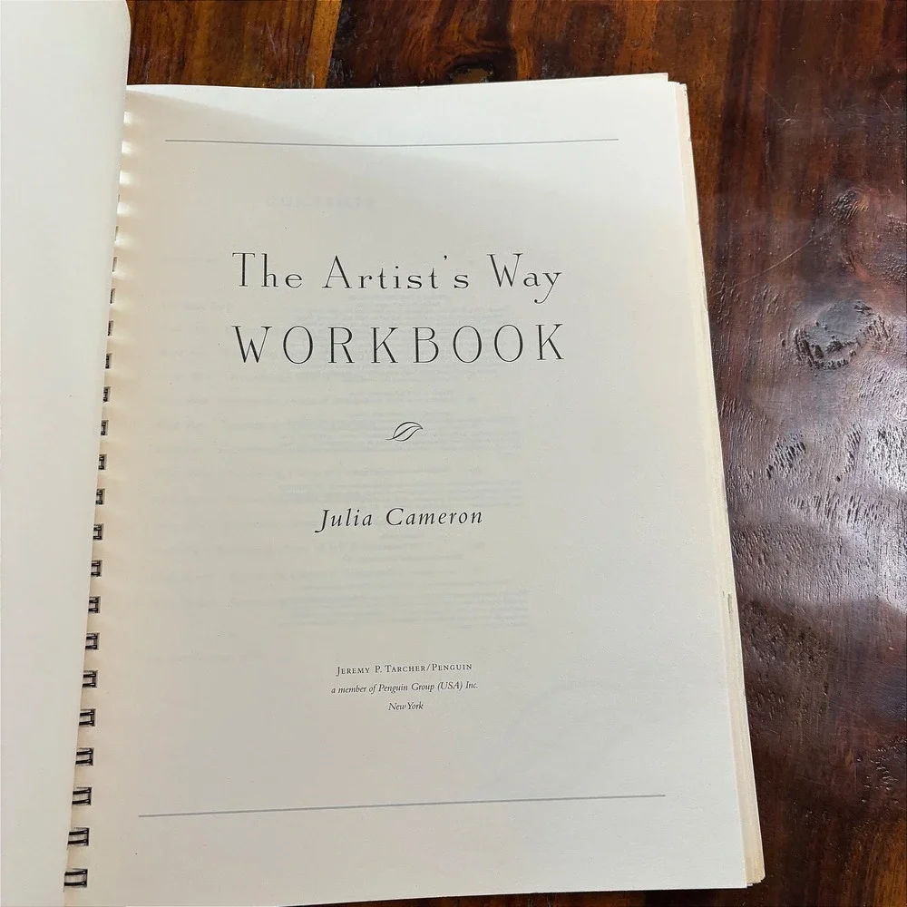 The Artists Way Workbook Julia Cameron Spiral Bound Creativity Self-Help Guide
